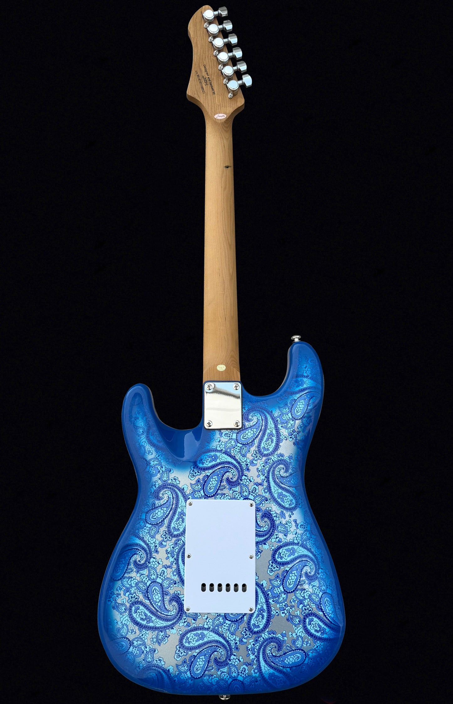 Firefly FFST CLASSIC MODEL ELECTRIC GUITARS (Blue Paisley Color )