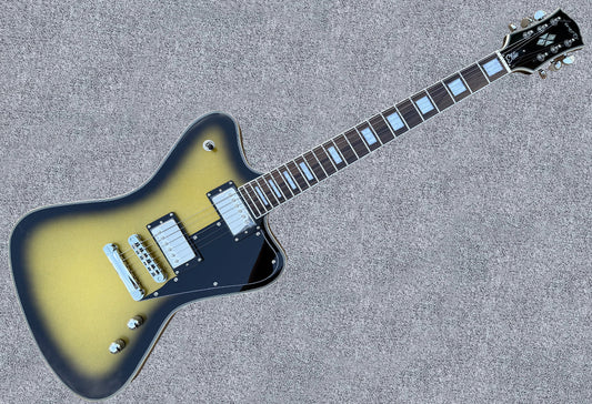 NEW Firefly FFDBN Electric Guitar (Yellow Burst Color)