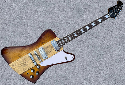 NEW Firefly FFDB Electric Guitar (Sunburst Spalted Color)