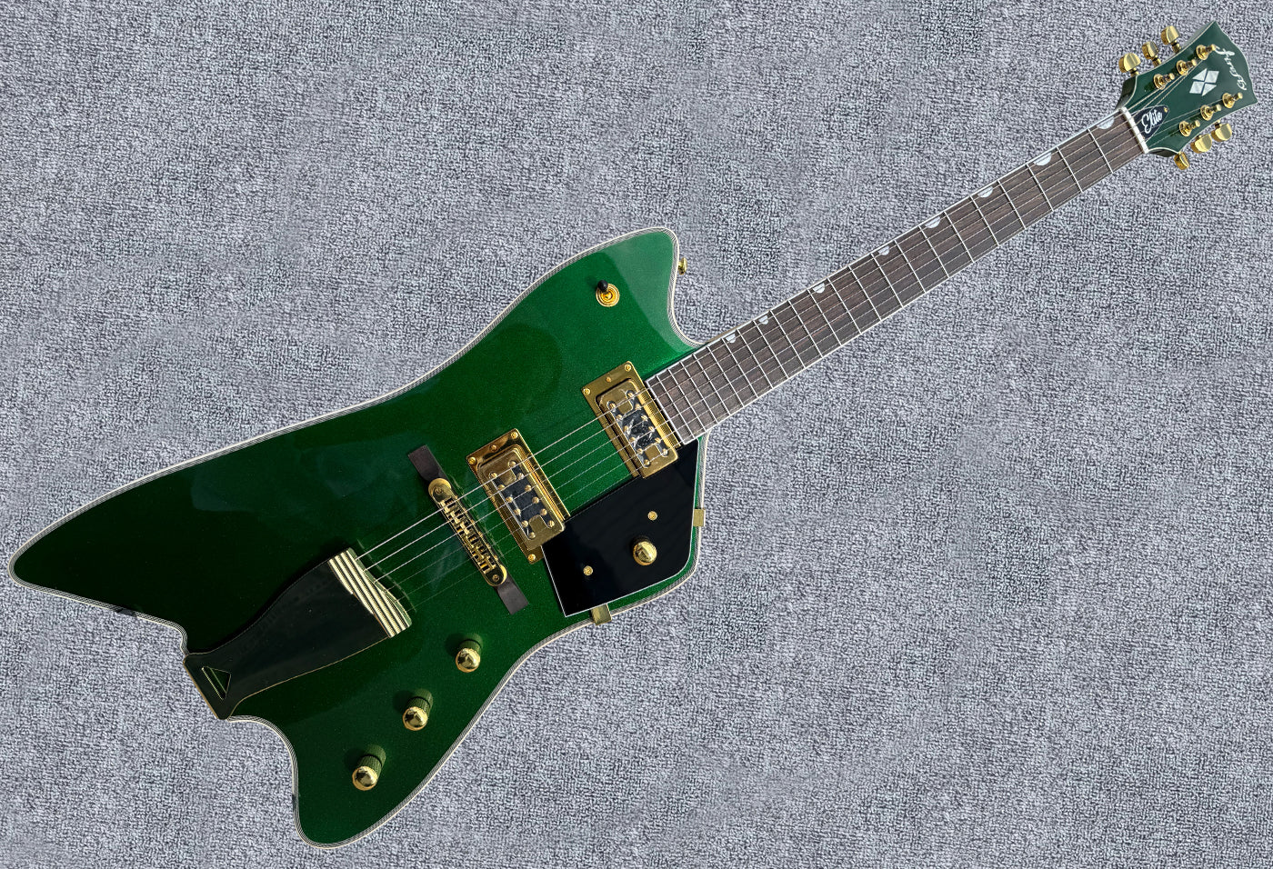 New Firefly Solstice Electric Guitar (Metallic Green Color)