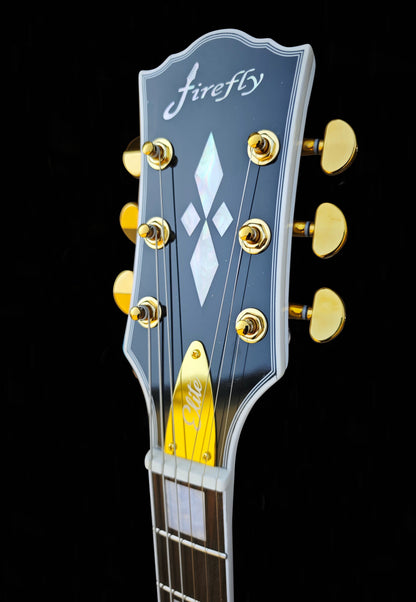 New Firefly FFSPS Electric Guitar (Red&White Bullseye Color )