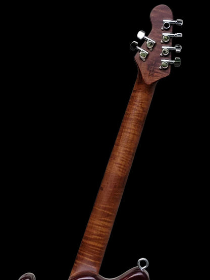 Firefly FFMN Electric Guitar With Flamed Maple Top (Purple Color)