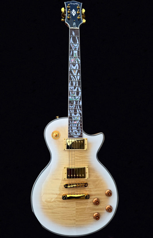 New Firefly FFSP Electric Guitar Vintage (White Burst Color)