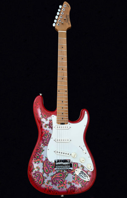Firefly FFST Classic Model ELECTRIC GUITARS (Red Paisley Color )