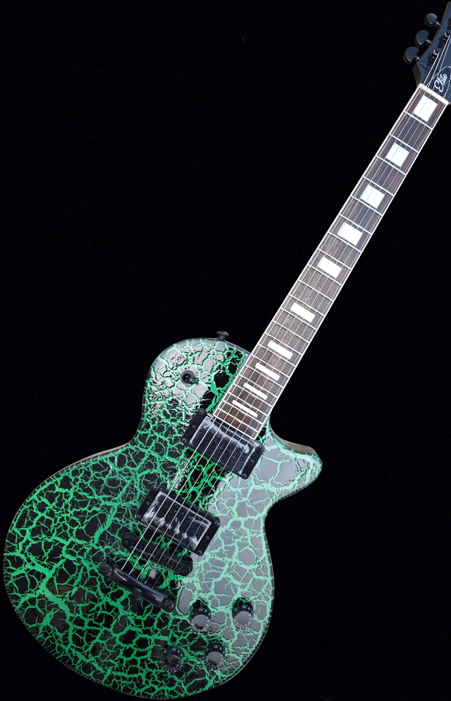 NEW Firefly FFSP ELECTRIC GUITARS (Green Crackle Color)