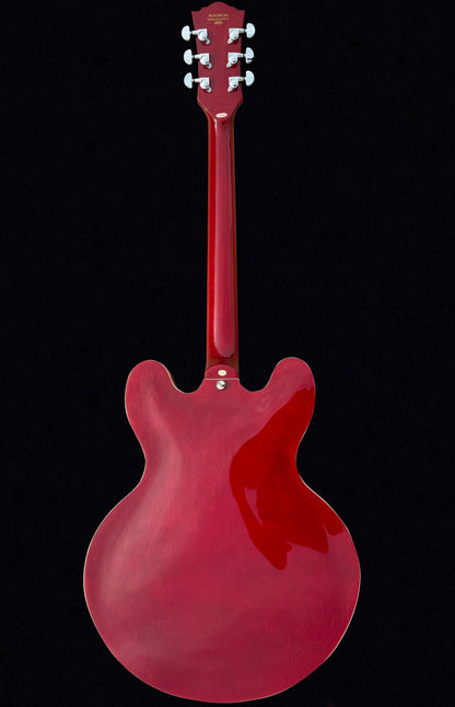 New Firefly Full Size FF338PRO Semi Hollow Body Electric Guitar (Transparent Red Color)