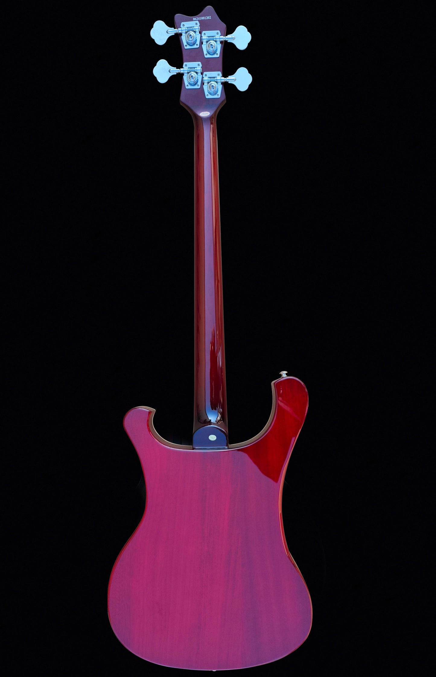 New Firefly RE Bass Electric Guitar (Transparent Red Burst Color)