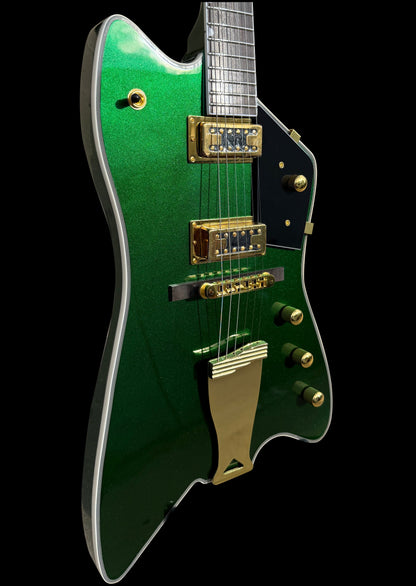 New Firefly Solstice Electric Guitar (Metallic Green Color)