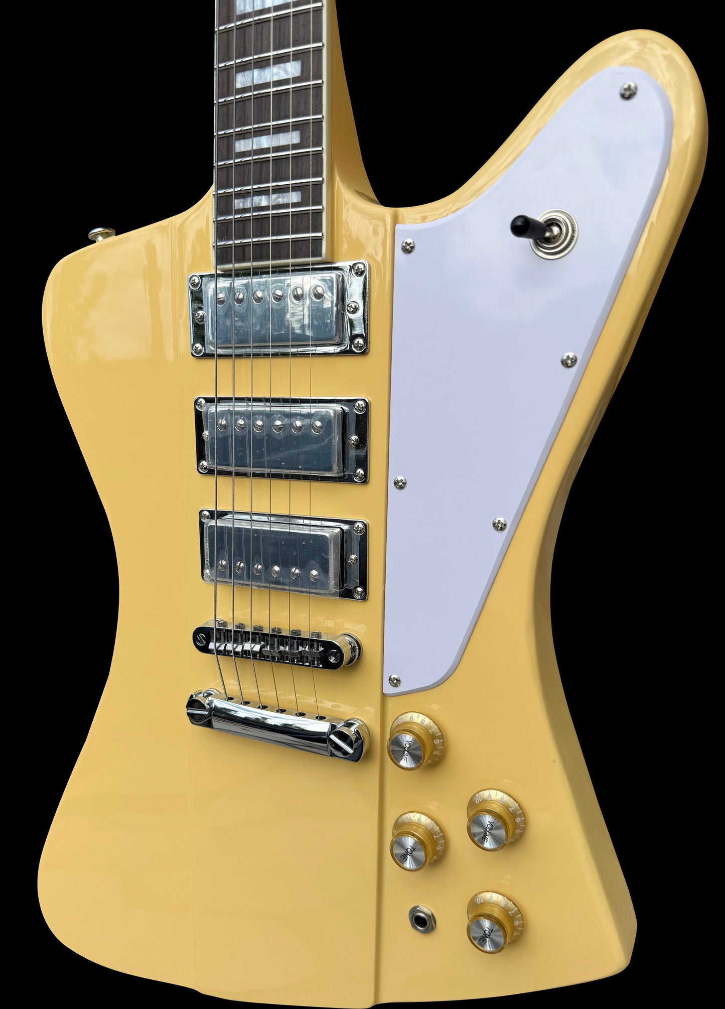 NEW Firefly 3 Pickups FFDB Electric Guitar (Cream Color)