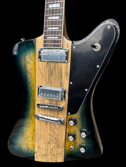 NEW Firefly FFDB Electric Guitar (Blue Spalted Color)