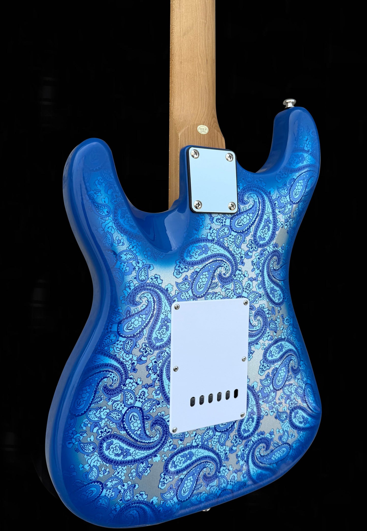 Firefly FFST CLASSIC MODEL ELECTRIC GUITARS (Blue Paisley Color )