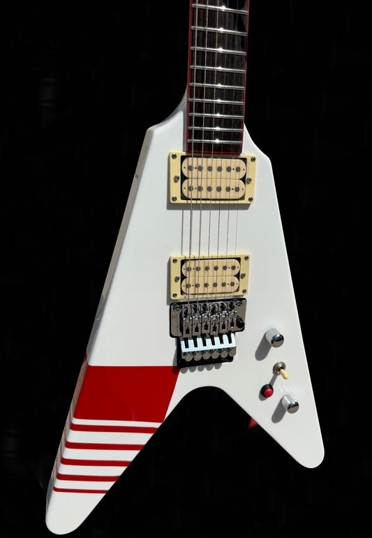 New Firefly FFVX Electric Guitar (White Color)