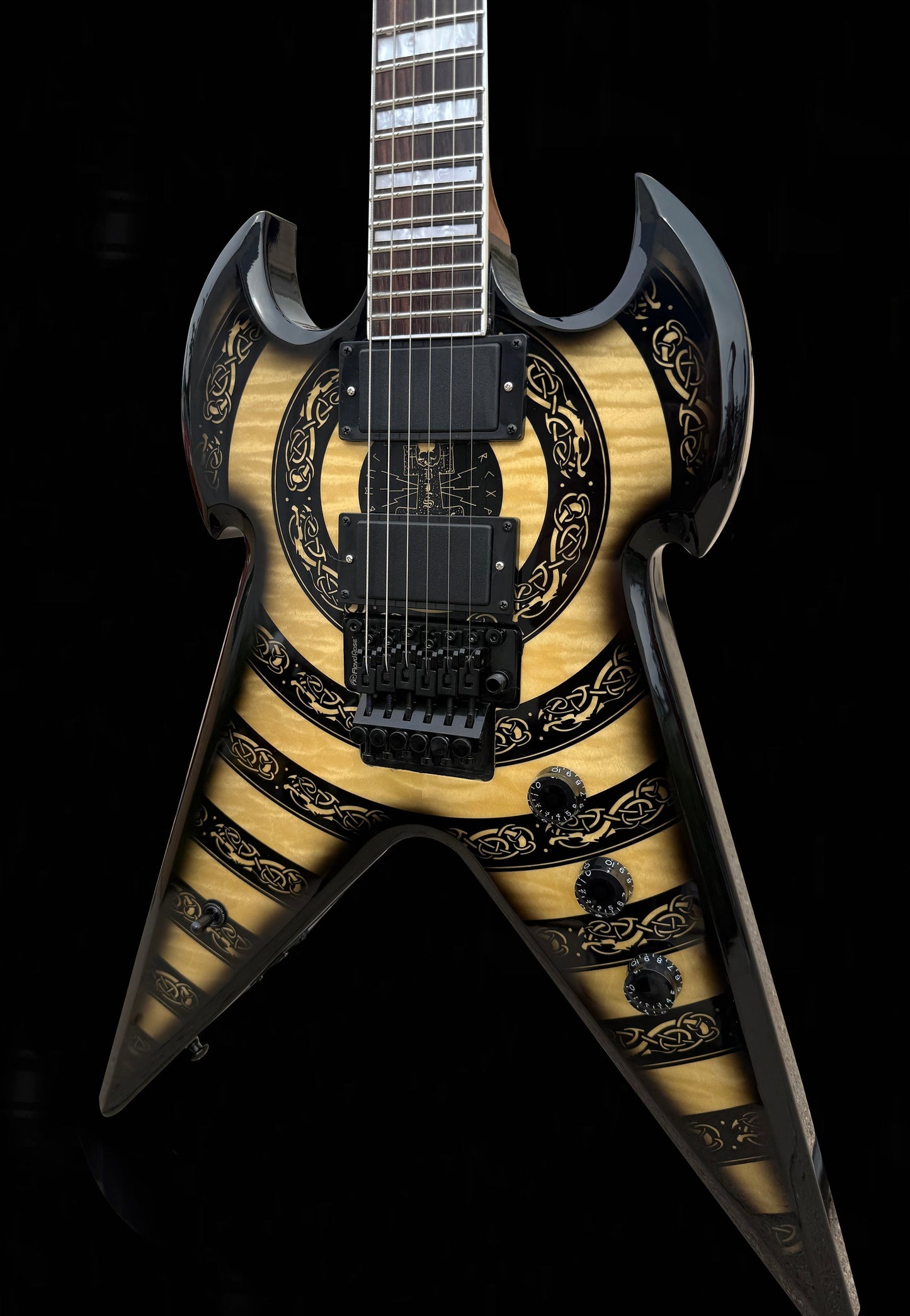 New Firefly FFZVX Electric Guitar (Nature Burst Color)