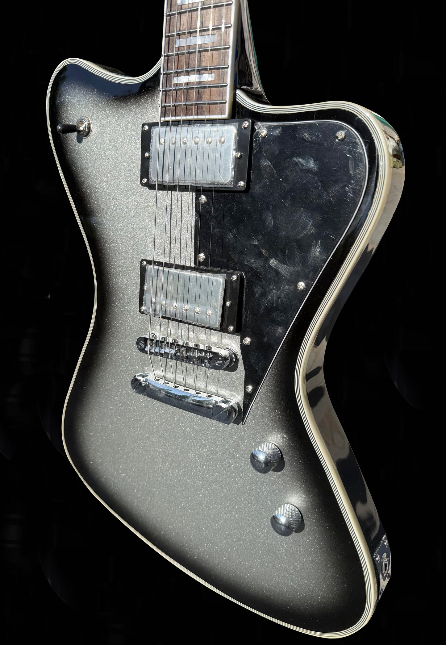 NEW Firefly FFDBN Electric Guitar (Sliver Burst Color)