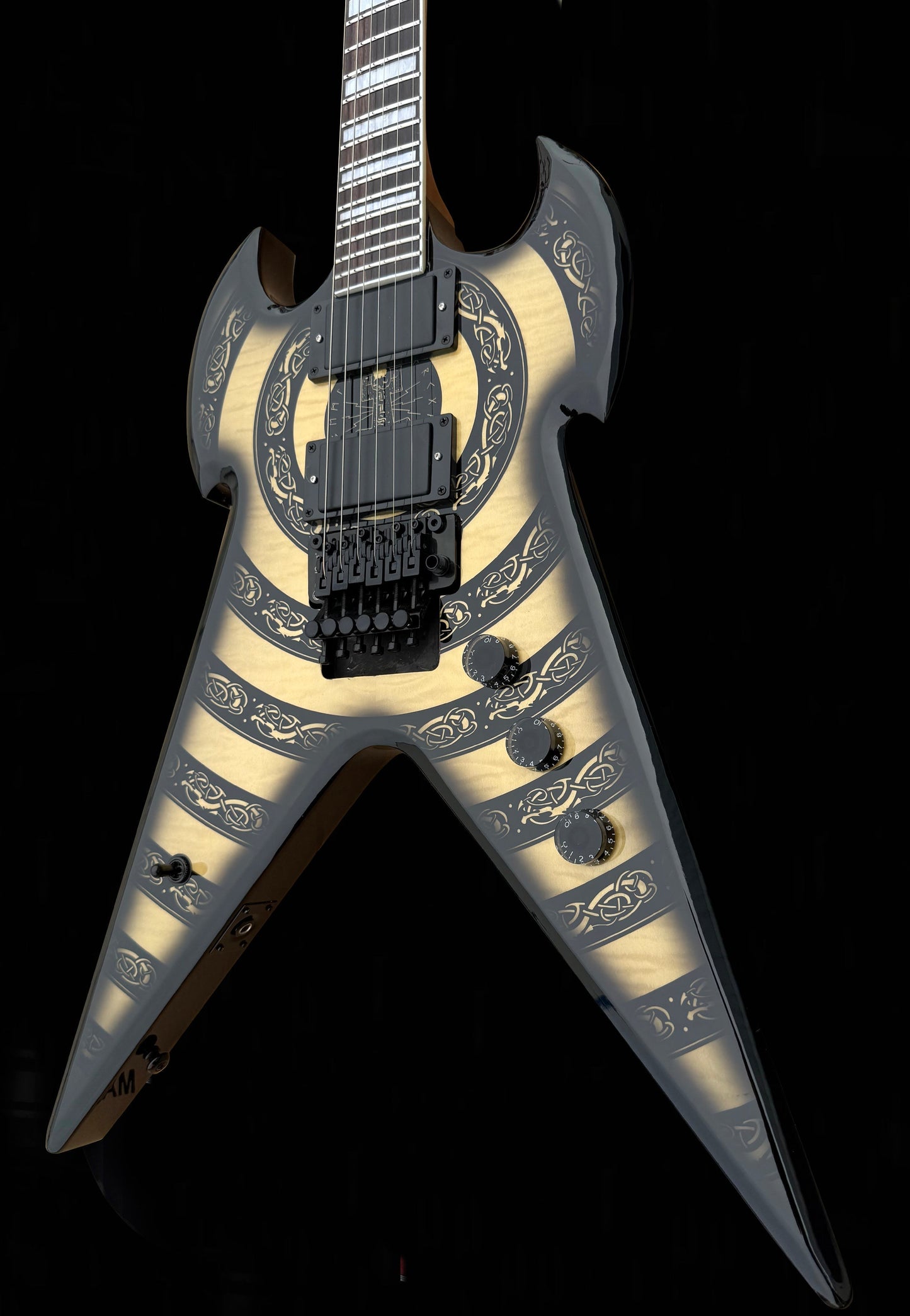 New Firefly FFZVX Electric Guitar (Nature Burst Color)