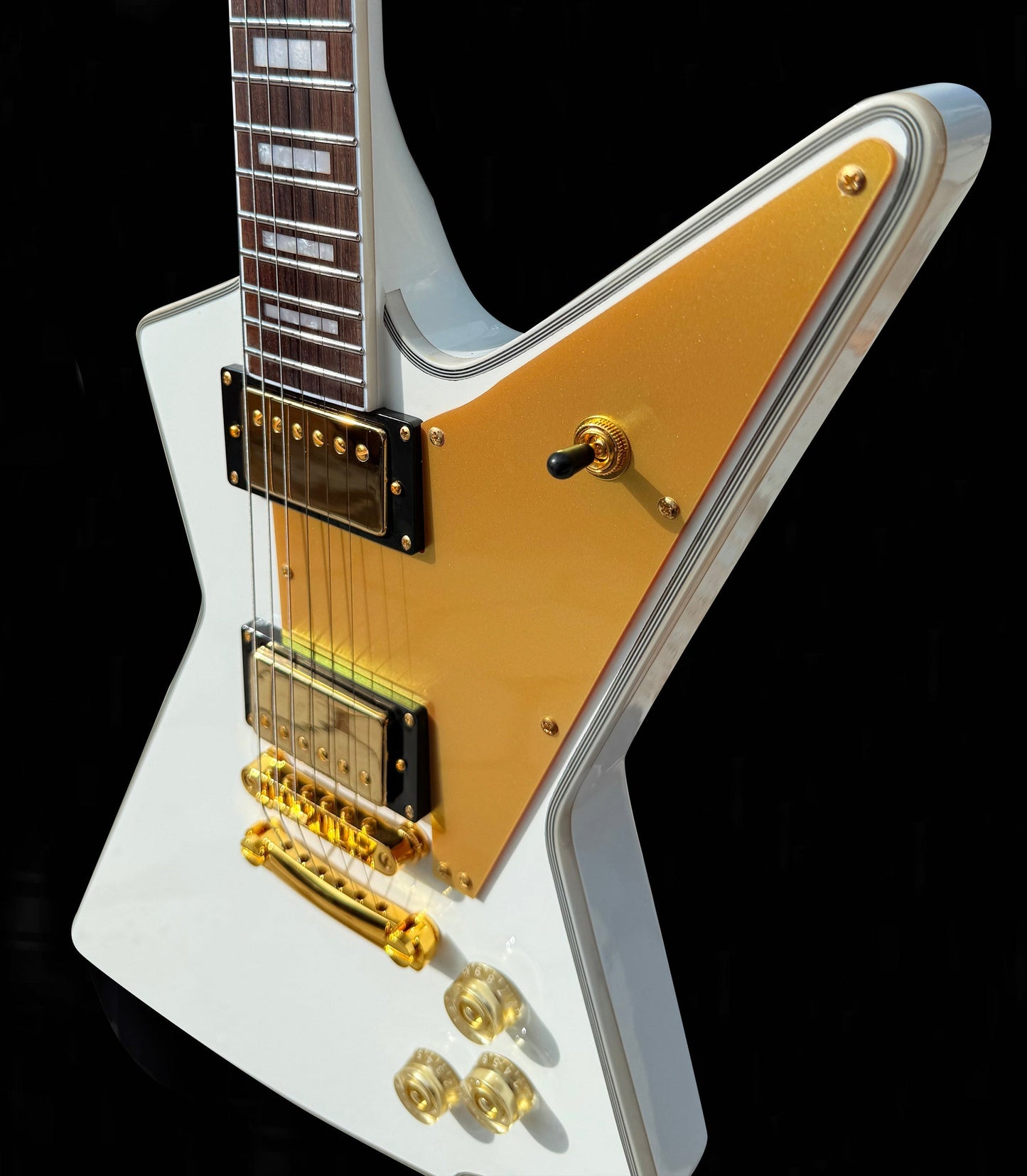 New Firefly FFVX Electric Guitar (White Color)