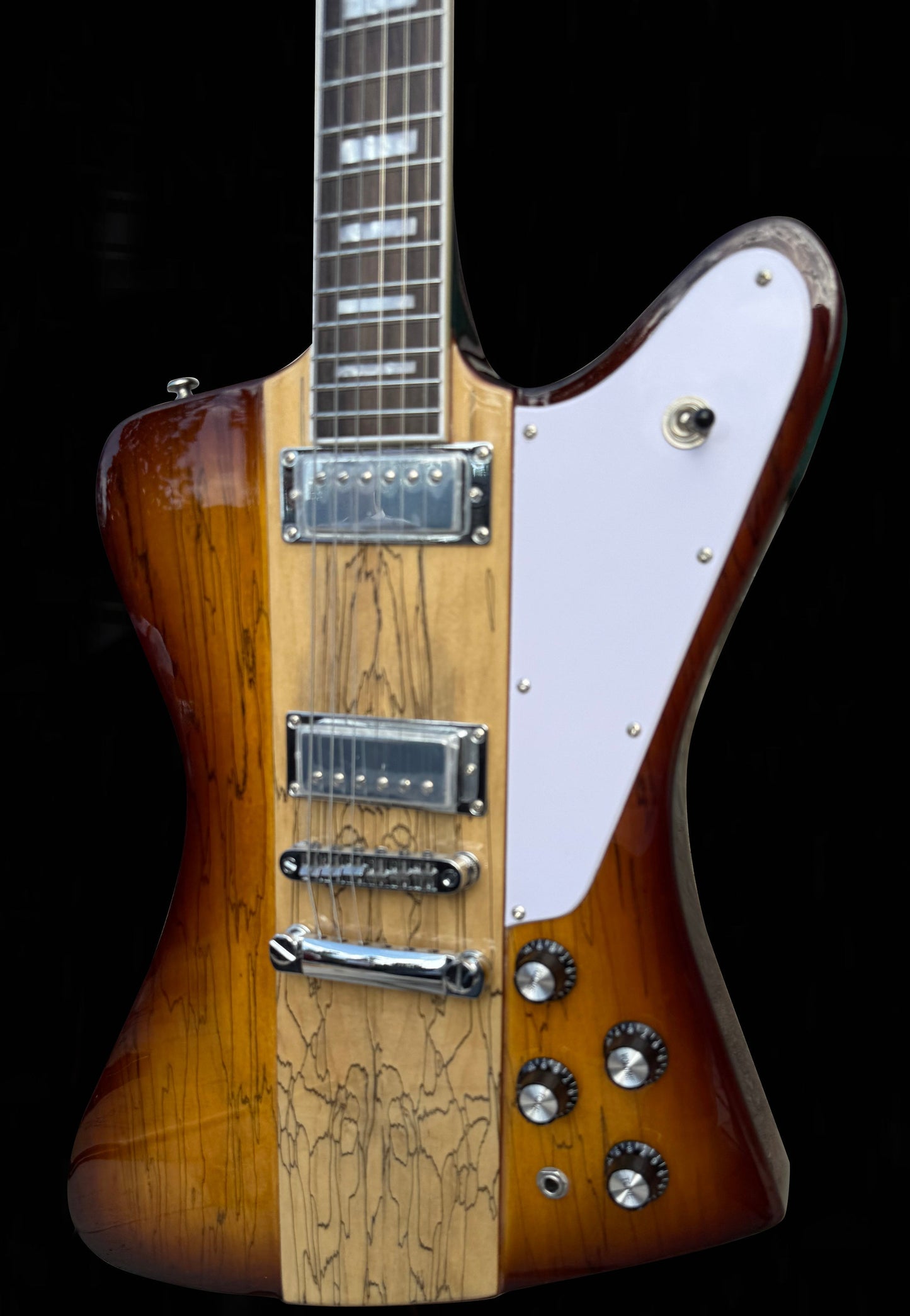 NEW Firefly FFDB Electric Guitar (Sunburst Spalted Color)