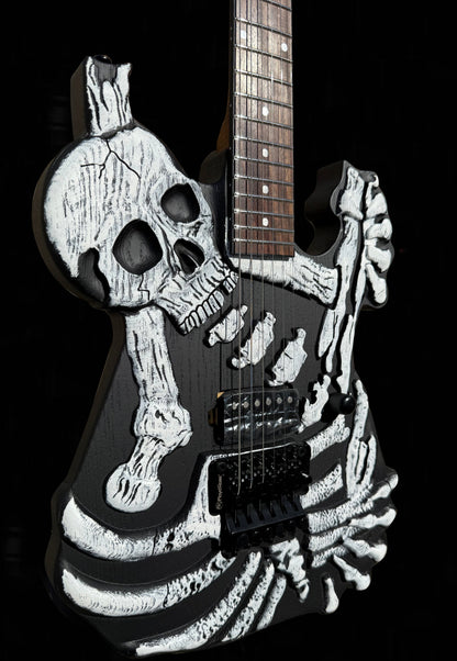New Firefly Bone Shredder Classic Model Electric Guitar (Matte Black Color)