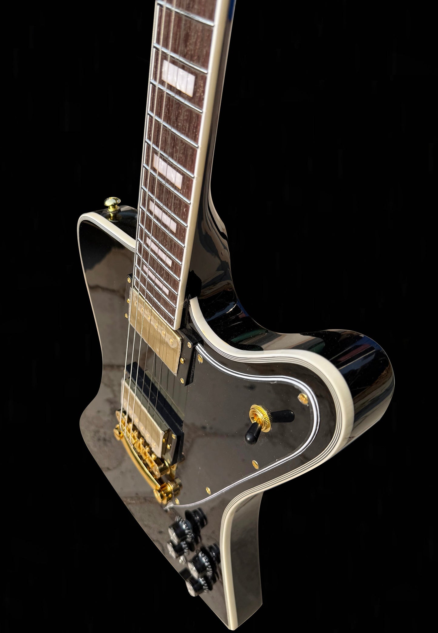 NEW Firefly FFDB Electric Guitar (Black Color)