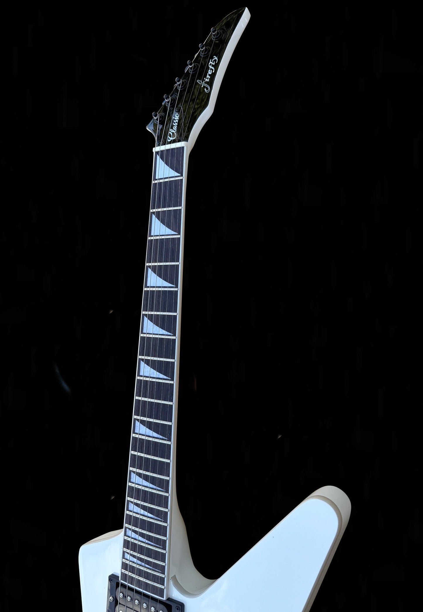 Promotion!New Firefly VX Star Electric Guitar (Gloss White Color)