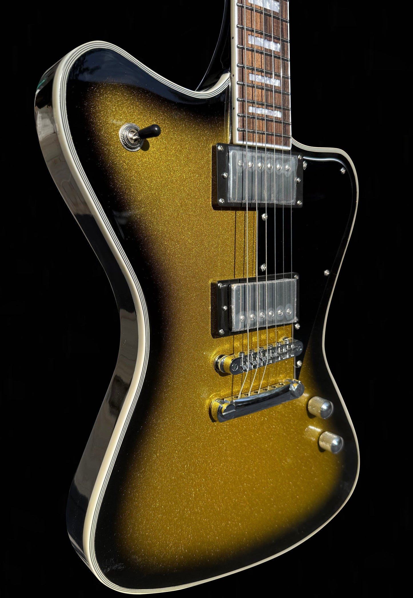 NEW Firefly FFDBN Electric Guitar (Yellow Burst Color)