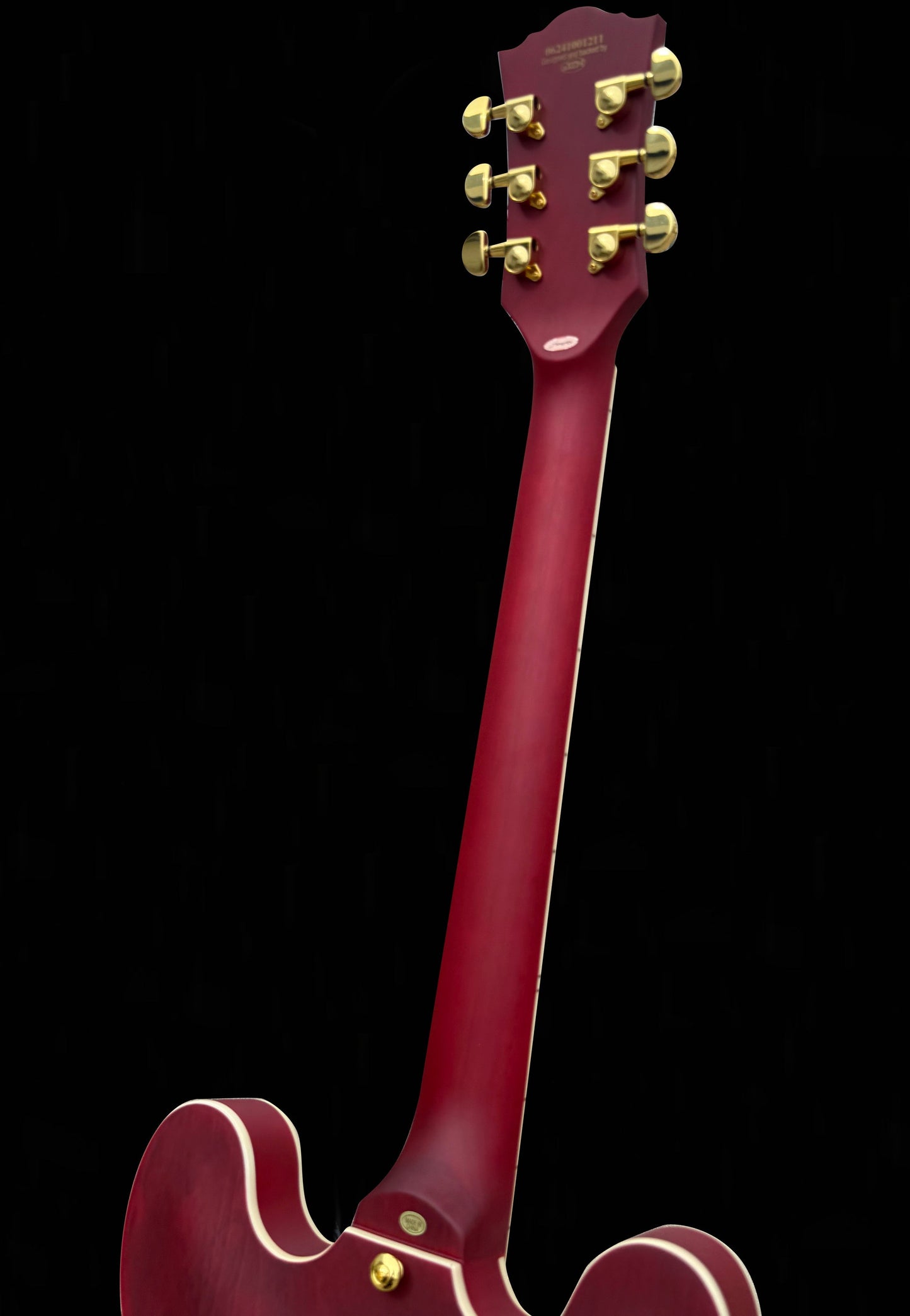 New Firefly FF338PRO Full Size Semi Hollow body Electric Guitar (Matte Red Color)