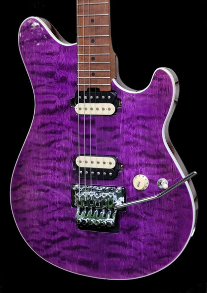 Firefly FFMN Electric Guitar With Flamed Maple Top (Purple Color)